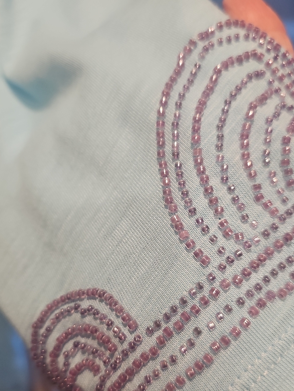 Bellisima By Kim Gravel Tunic Slub W/beading - Picture 6 of 7